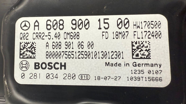Original Files Mercedes A180 Automatik A6089001500 Bosch MD1CS006 0281034280 HW 6089040600  SW 6089022000 Software upgrade 6089033100 CRR2-17B-3P_5035D