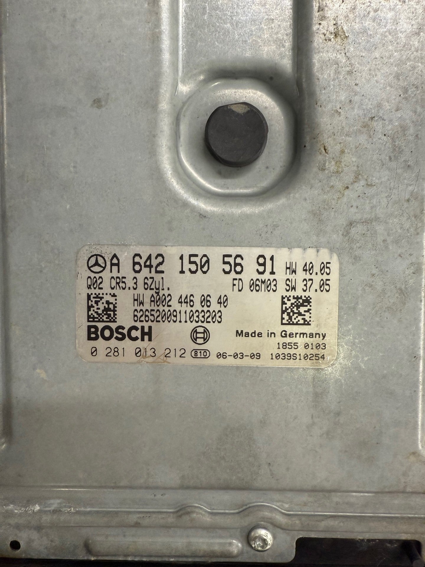 Original Files Mercedes S klass W221 S320 Diesel Bosch EDC16CP36 A6421505691  0281013212 Software 1037375875 SOftware upgrade P380653