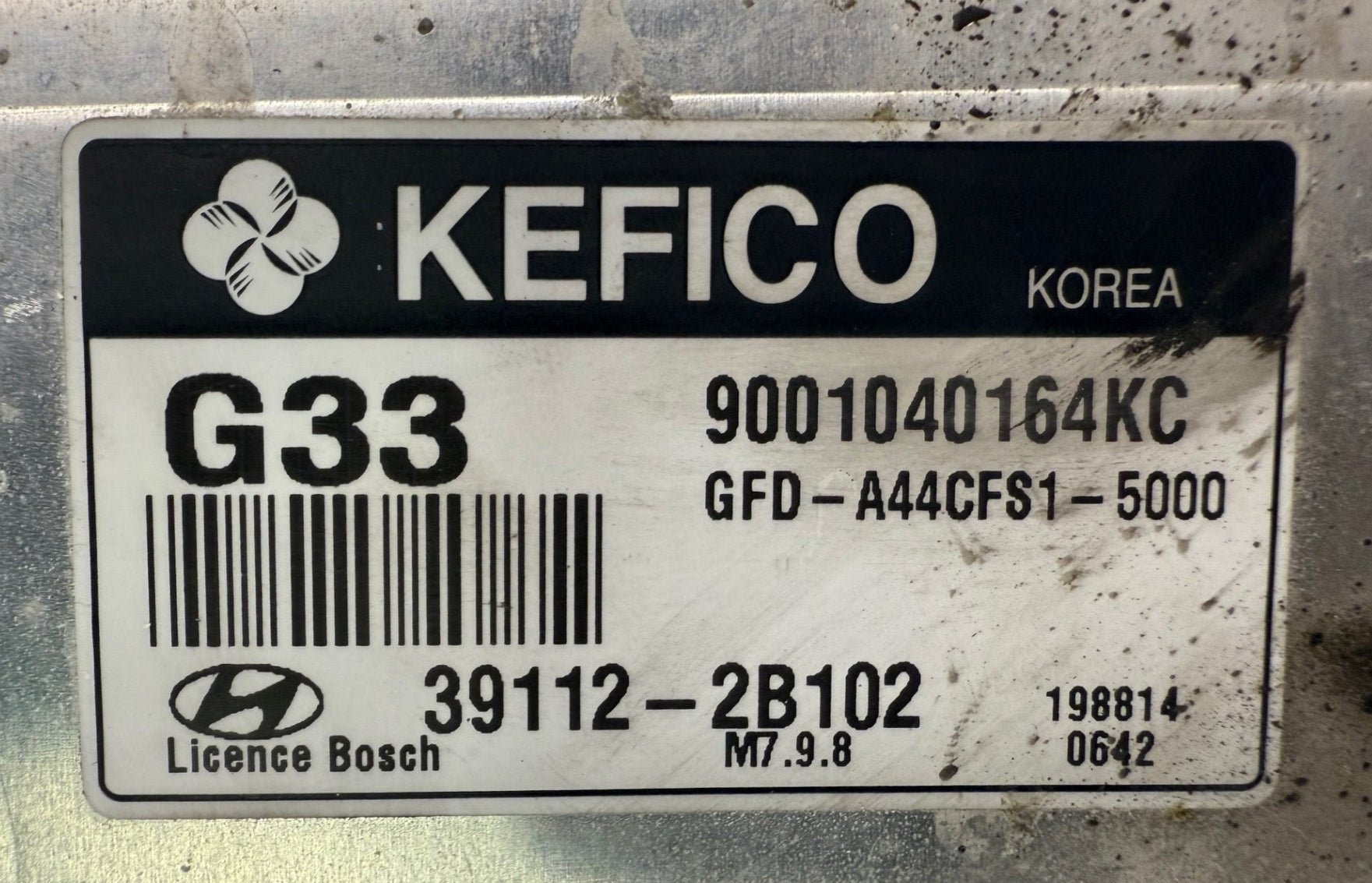 Original Files Hyundai i30 1.4 Petrol 39112-2B102 Bosch M7.9.8 HW 9001040164  SW M98D443E Software upgrade  GFD_A44CFS1_5000