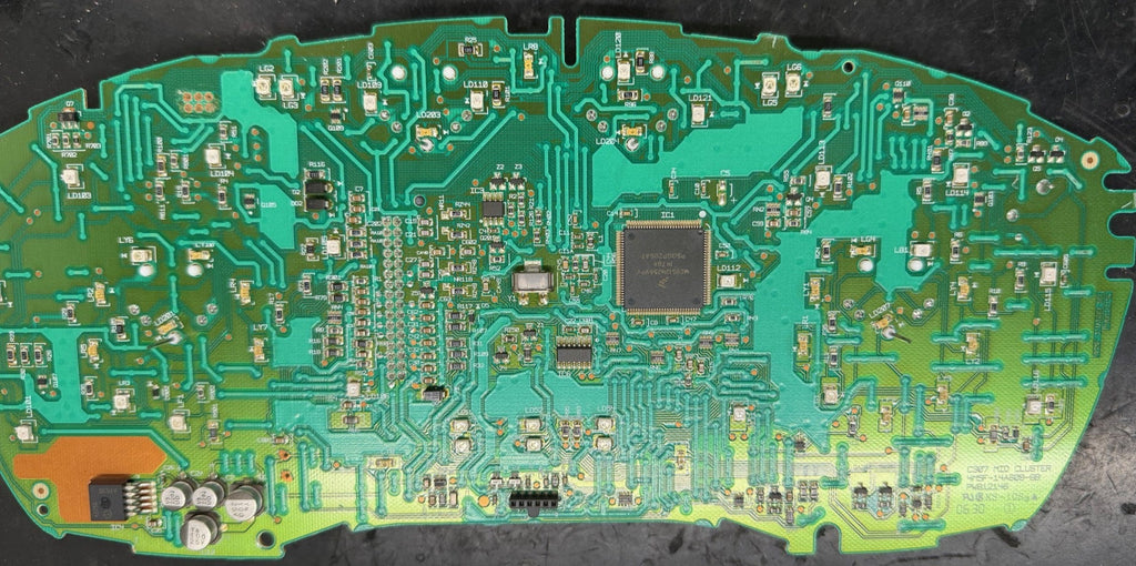 Original Files Ford Focus IPC Tacho Cluster 4M5T-10849-ER  4M5F-14A609-BB Flash , Eeprom
