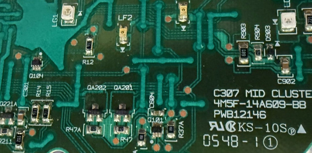 Original Files Ford Focus IPC Tacho Cluster 4M5T-10849-ER  4M5F-14A609-BB Flash , Eeprom