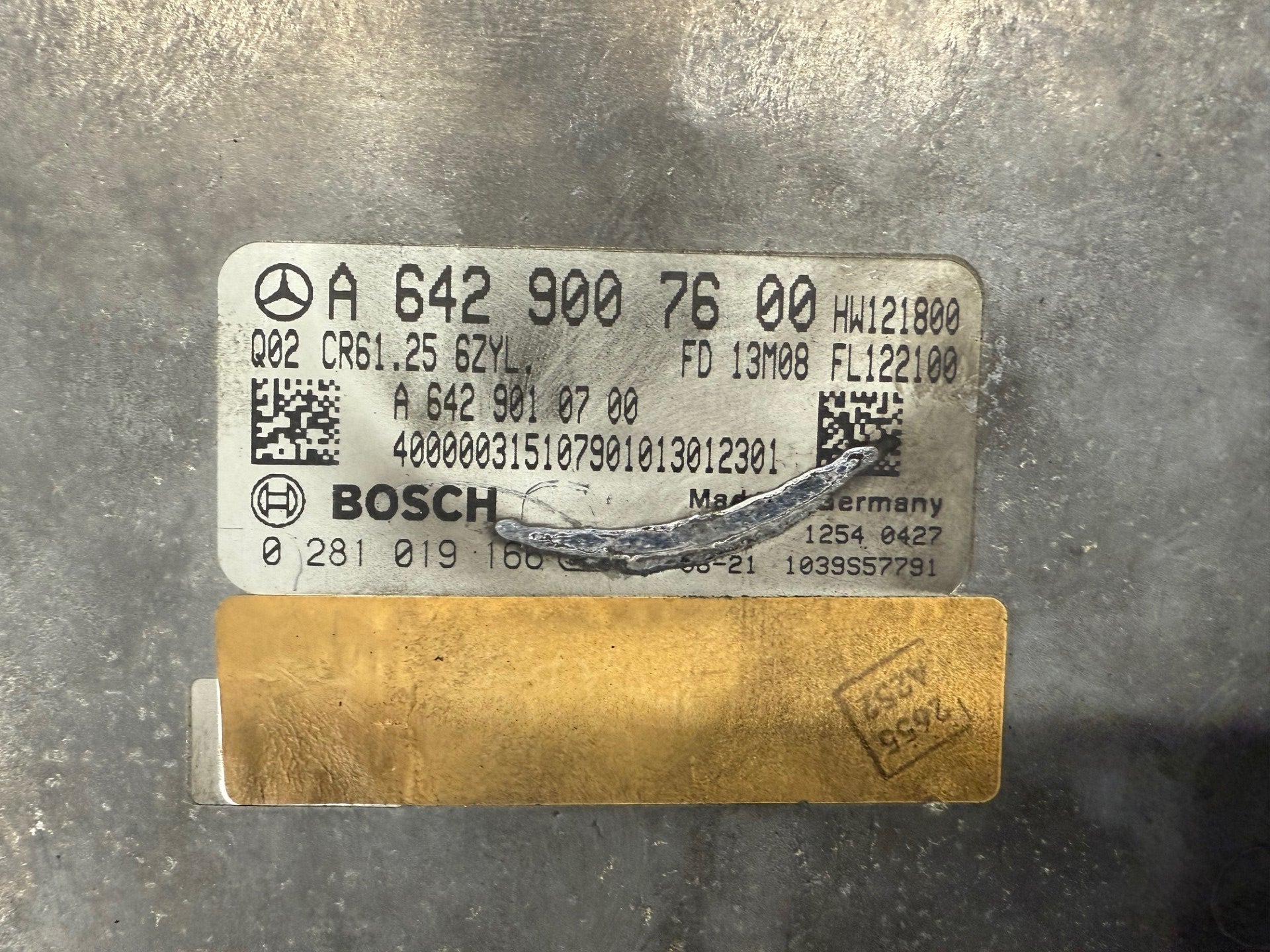 Original Files Mercedes S klasse W222 3.0L CDI Bosch EDC17CP57 OEM A6429007600  0281019166 , SW 10SW053400 Software upgrade 6429034114