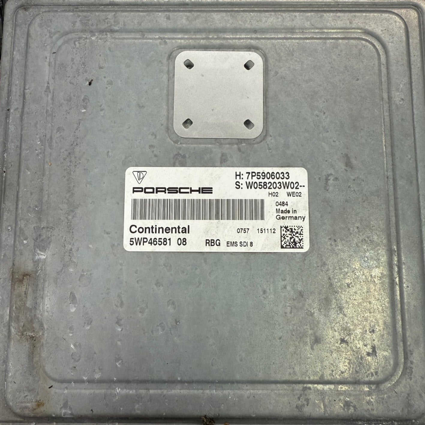 Original Files Porsche Cayene GTS 4.8 420 HP  Continental EMS SDI8  5WP46581 7P5906033 W058203W02 Software upgrade 95860156106 Y884 , Spare  WS58C0C