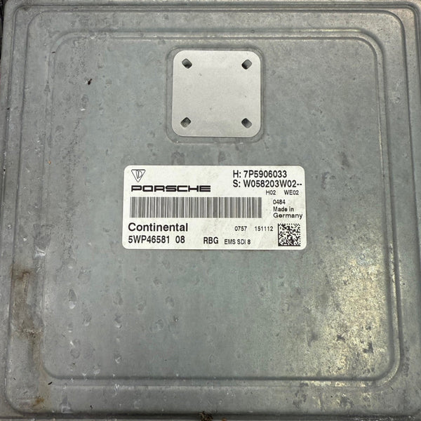 ملفات أصلية بورش كايين GTS 4.8 420 حصان Continental EMS SDI8 5WP46581 7P5906033 W058203W02 تحديث برنامج 95860156106 Y884، احتياطي WS58C0C