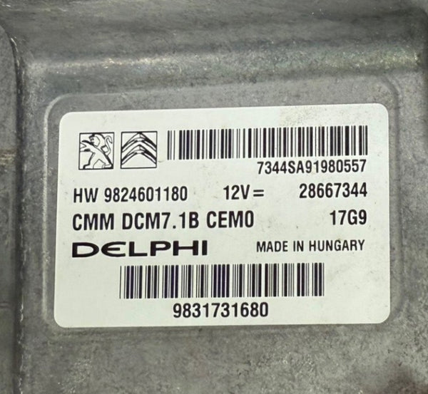 Citroen Jumper III 2.2 103 KW , 140 HP HDI Euro 6 Delphi DCM7.1B TC297 9824601180 HW 9824601180 SW 9824601180 Software upgrade 9831731680