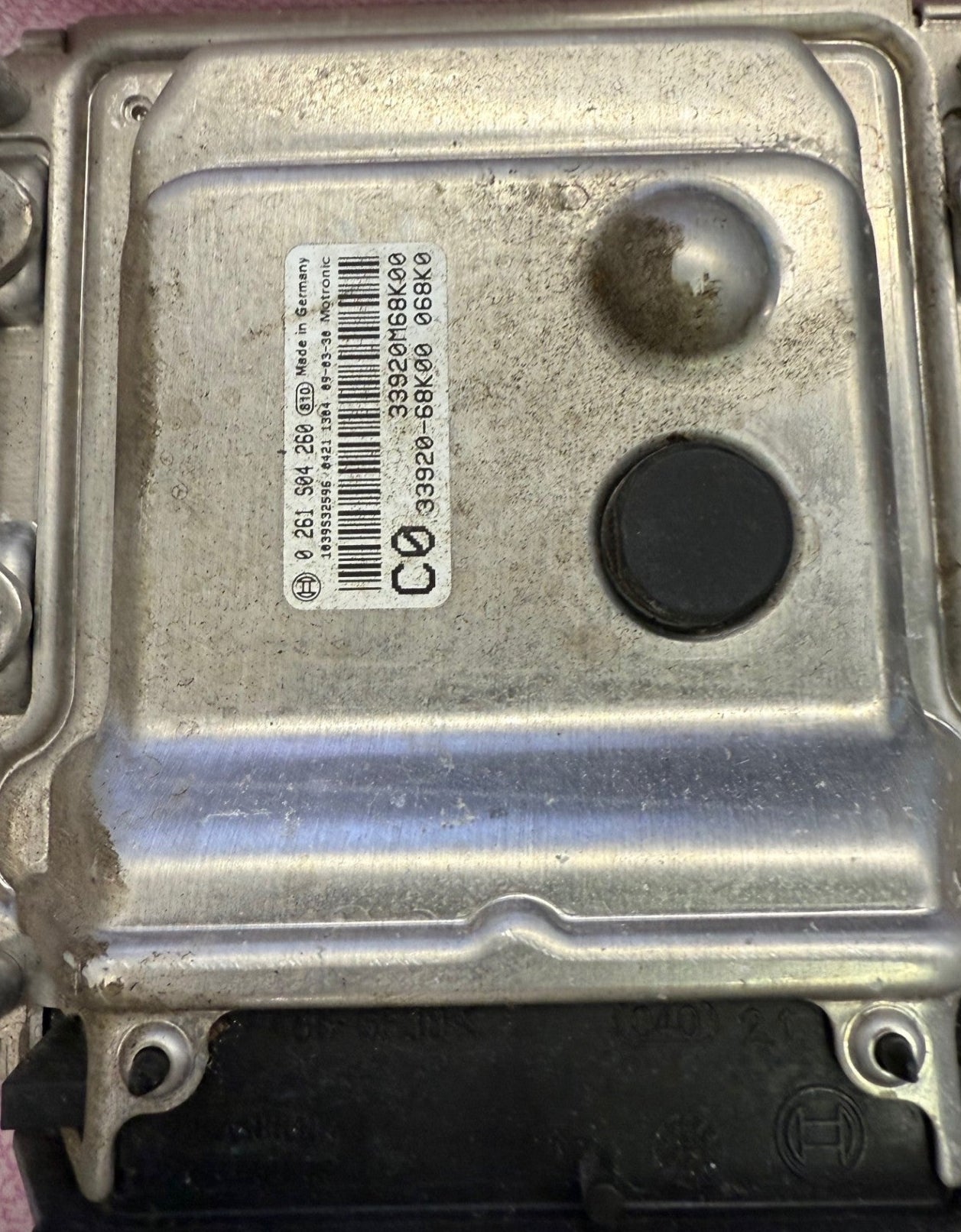 Immo Off File , Wegfahrsperre Dateien Suzuki Alto 1.0L Petrol Bosch ME17.9.5  0261S04260 33920-68K00 SW 1037399945