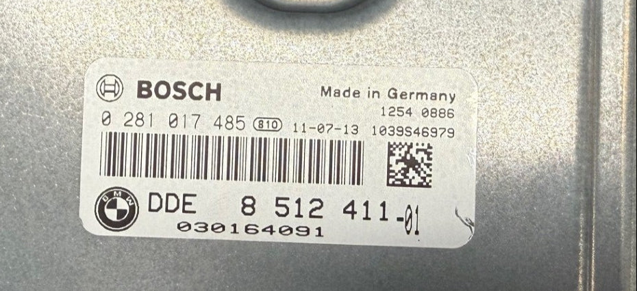 Original Files BMW X5 3.0D 225 KW 306 HP , Automatic Transmission  BOSCH EDC17CP45 TC1797  0281017485  DDE8512411 , SOFTWARE 1037515071 , Software upgrade 08581764