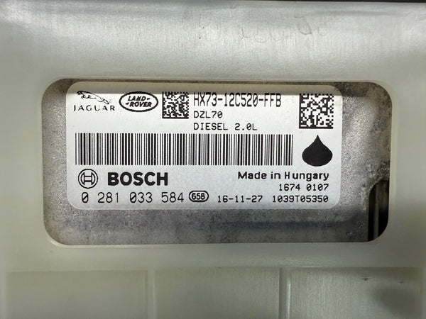 Original Files Land Rover Evoque 2.0 D180 AWD Bosch MEDC17.9 0281033584  HX73-12C520-FFB , Software 10SW011031 , 10SW028779  Hardware GX73-12B684-FAB