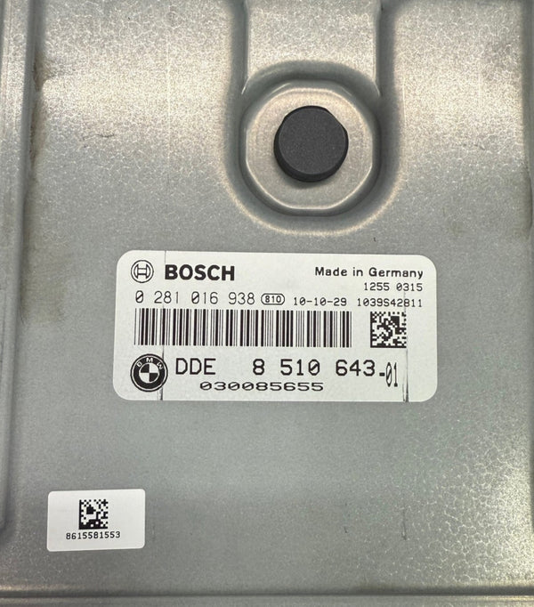 ملفات أصلية BMW 5 525D ناقل حركة أوتوماتيكي Bosch EDC17CP45 0281016938 DDE8510643-01 ، HW 0000076B060A00 برمجيات 0000076C01100A ترقية البرمجيات 00000770100A20 DME DDE731a