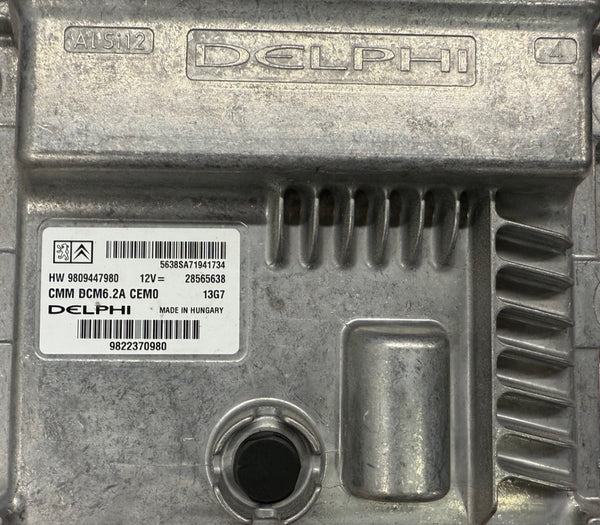 Peugeot 508 2.0 BlueHDi 16V Delphi DCM6.2A , Hardware 98099447980 SW 9809447980 Software upgrade 9692711380 , MPC5674F EPR AT25256