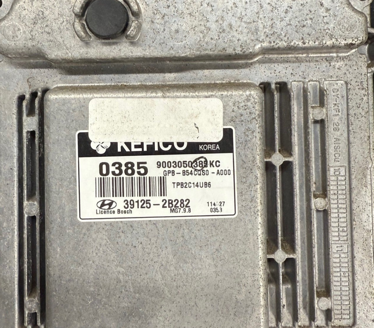 Original Files Hyundai i20 1.4 , Bosch Kefico MG7.9.8 OEM 39125-2B282 , Hardware 900305385 , SW M98DG45J Software upgrade GPB_B54CQS0_A000