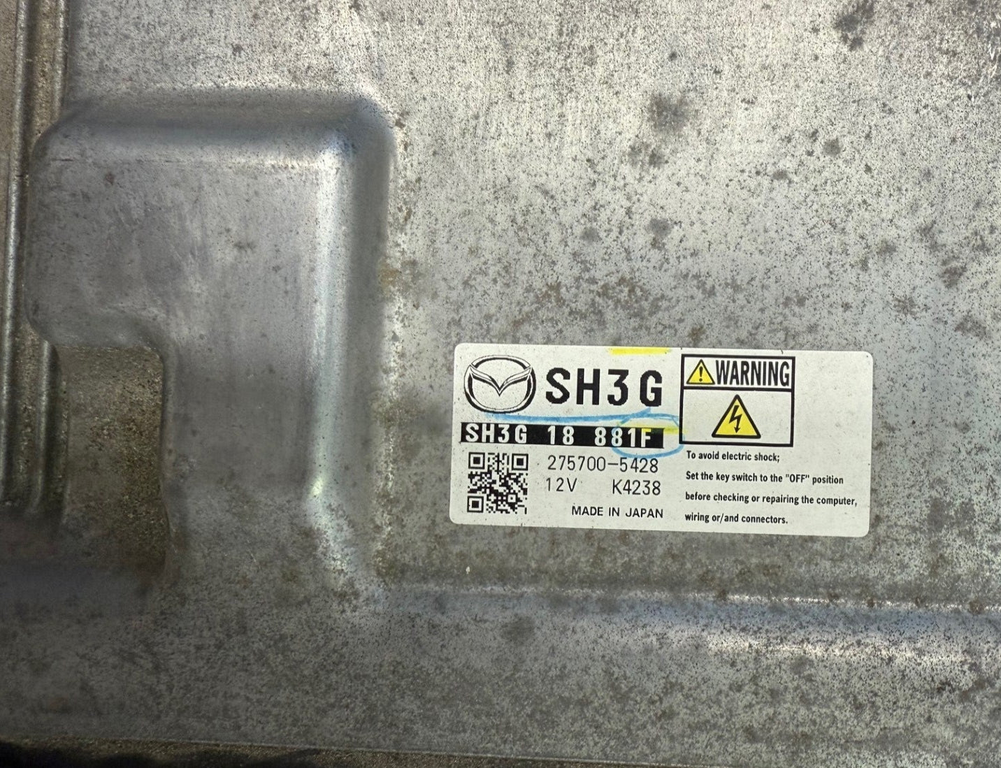 Original Files Mazda CX5 2.2 SkyActiv-D 6 MT , Denso SH1 275700-5428  HW SH01188K1 , SH3G18881S Software upgrade SH3G188K2S