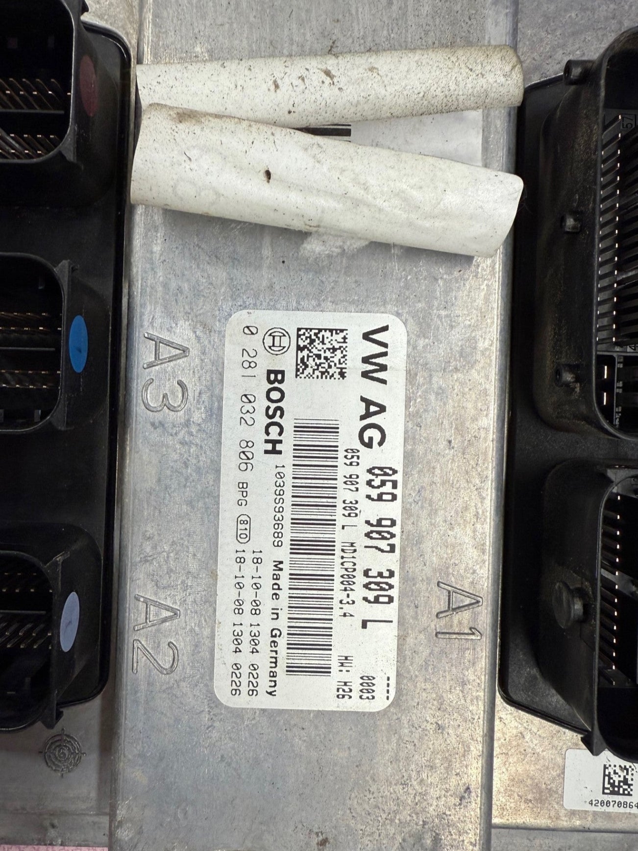 Original Files Audi A6 3.0 TDI 210 KW 285 PS HP  Bosch MD1CP004 059907309L 0281032806 Software 10SW062151 , 10SW002466 , Software upgarde 4K0907401K