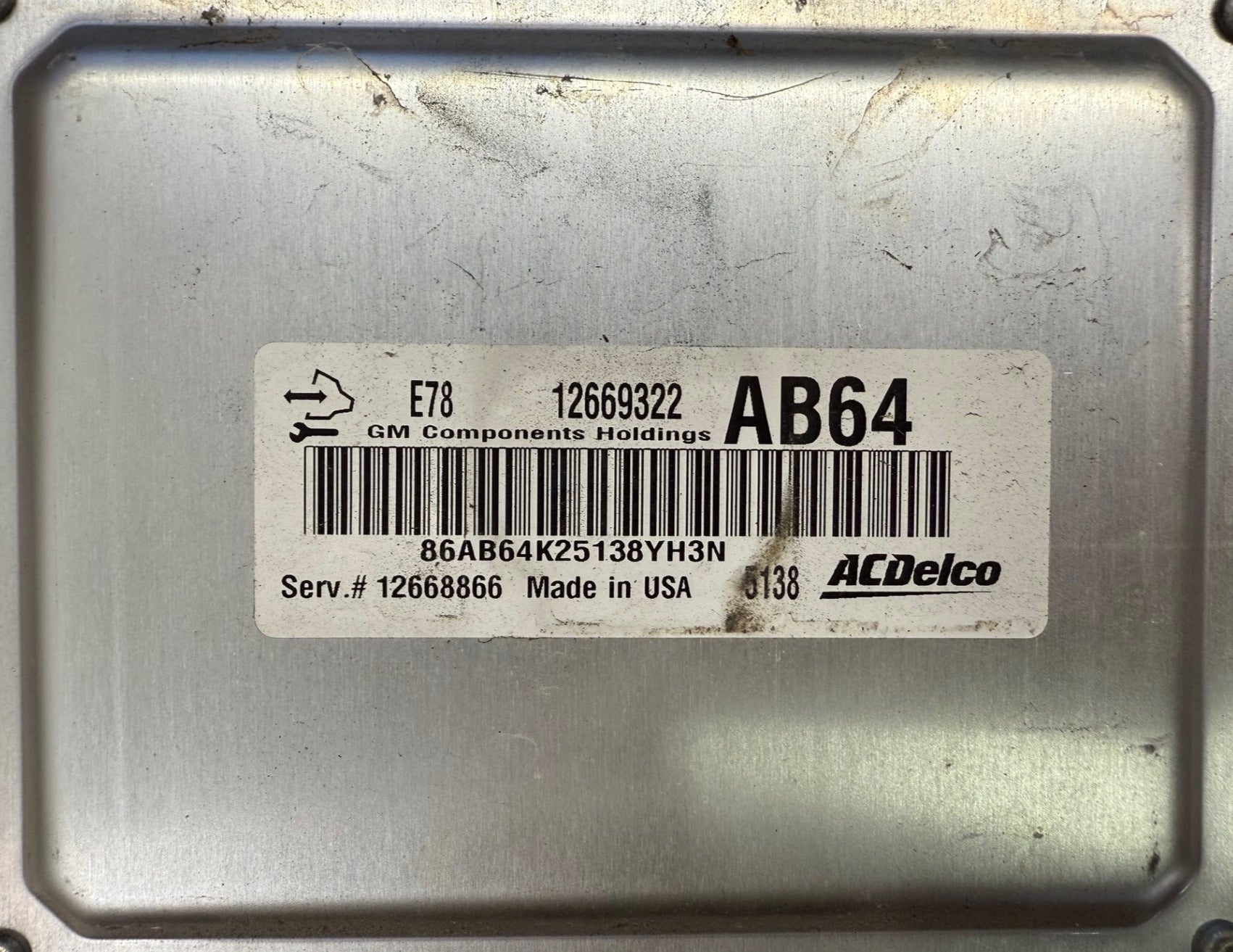 Original Files Opel Corsa E 1.4 66 KW 90 PS HP  ACDelco E78 , 12669322 , HW 12647136 SW 12665803 Software upgrade 55489620