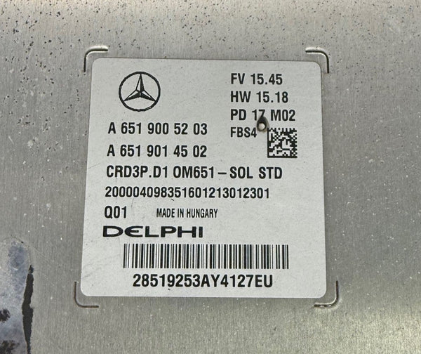 Original Files Mercedes C220 D Delphi CRD3P.D1  A6519005203 A6519014501 HW 6519042300 SW 6519023103 Software upgrade 6519031166
