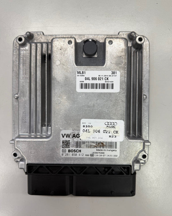 Audi Q5 8R 2.0 TSI 120 KW 163 PS Engine CNHC , Bosch EDC17C64  04L906021 CK ,  04L907309 , 0281030412 , SW 1037550843 SW ver 2  1037542685 Software upgrade 04L906021CK 8350