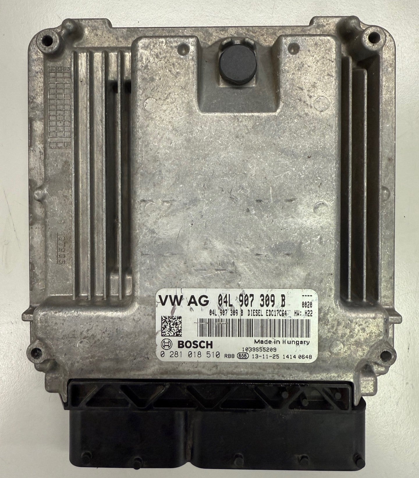 Original Files Seat Leon 1.6 TDI 77KW 104 PS HP , CLHA Manual transmission  , 04L907309B Bosch 0281018510 SW  1037538357  1037521911   I Software upgrade 04L906021M 6545 I