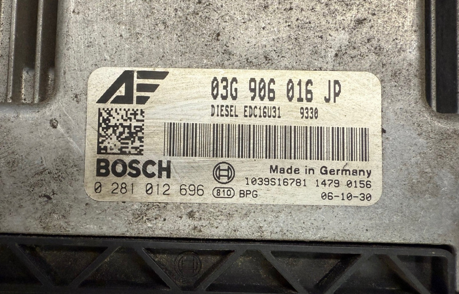 IMMO OFF File , Wegfahrsperre Dateien  Seat Alhambra 2.0 TDI  Bosch EDC16U31  03G906016JP  0281012696  SW 1037381822  Software upgrade 03G906016JP  9330