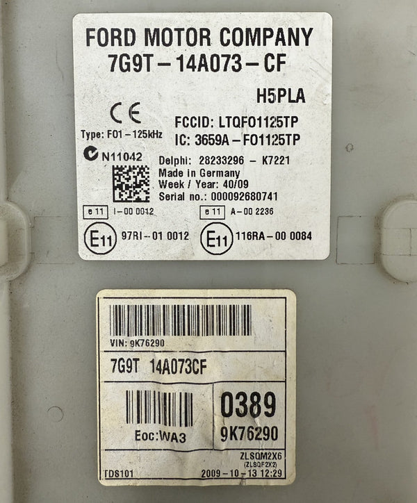 ملفات أصلية فورد مونديو IV 4 BCM Delphi 28233296 7G9T-14A073-CF M30882F M32C، 95320 7G9T-14A073-CF
