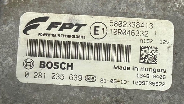 Original Files Iveco Daily 3.0 L BJ 2021 Automatic Transmission , Bosch  EDC17C49  0281035639  5802338513 , HW 5802338413 SW P1208 , 10SW042266 Software C132430V6HS0DGGI0D921P08.HEX