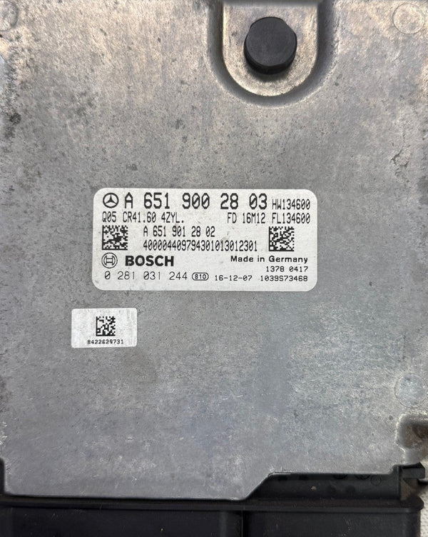 Original Files Mercedes Vito Tourer  2.2 120 KW , 163 PS HP , Bosch EDC17C66  A6519002803  0281031244 SW 10SW035973  1037540848
