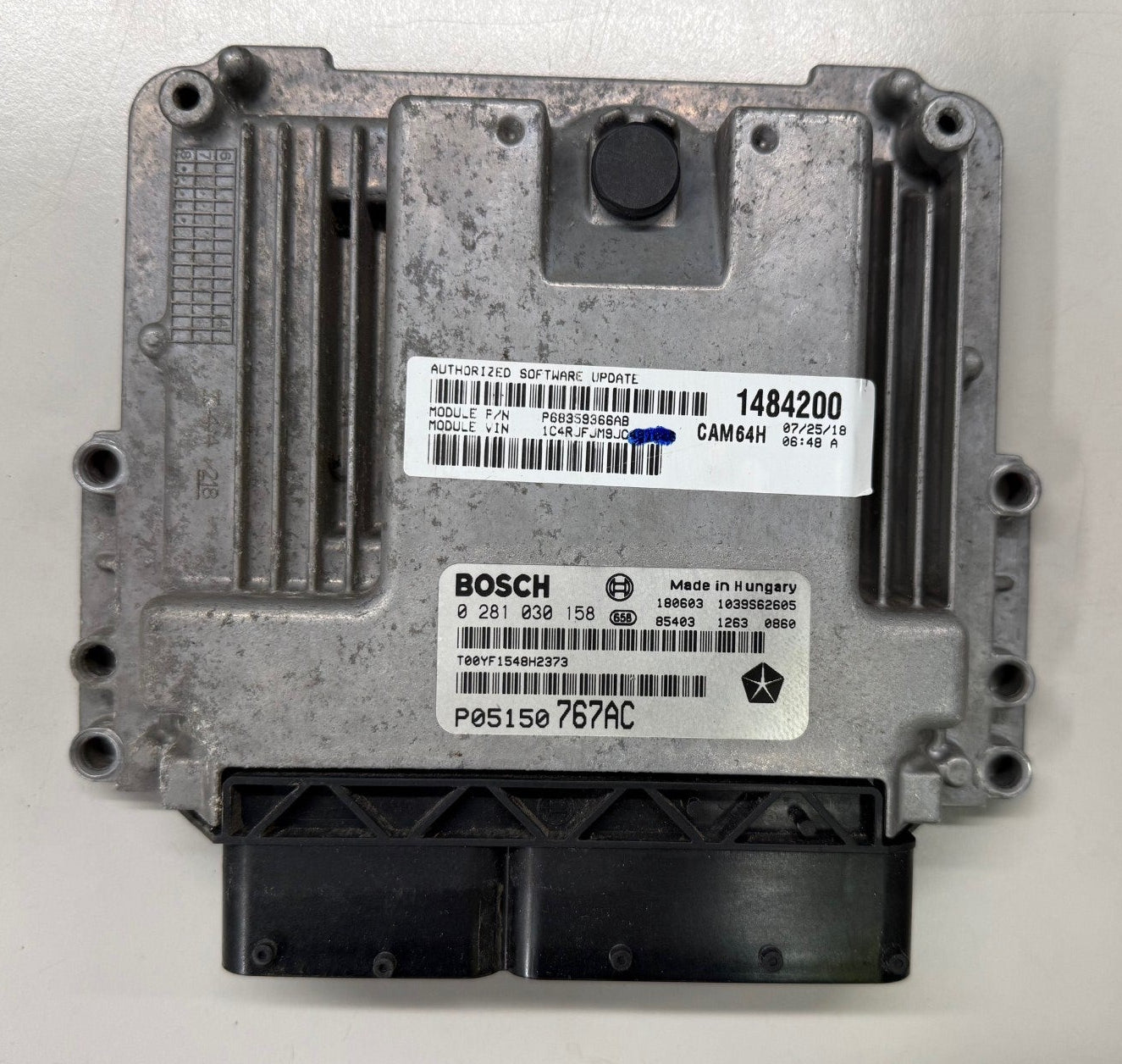 Original Files , Jeep Grand Cherokee 3.0 CRD 184 KW , 250 PS HP  , Bosch EDC17C79 , 0281030158 , P05150767AC , PN  P68359366AB , SW 10SW053016 SW Ver2 1037527380  Software upgrade  68359366AD