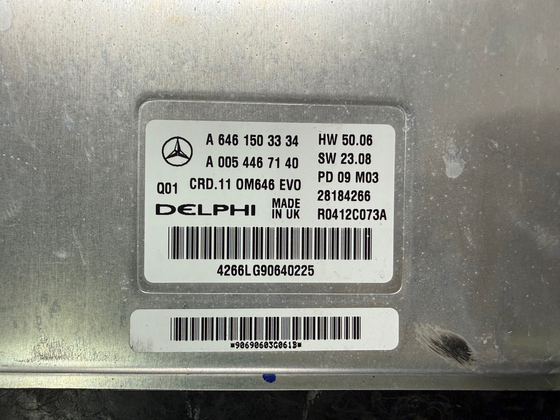 Original Files Mercedes W204  C200 CDI , 100 KW , 136 HP PS  , Delphi DCM3.2 CRD.11 , A6461503334 , A0054467140 , HW 0054467140 , Software 6469026900